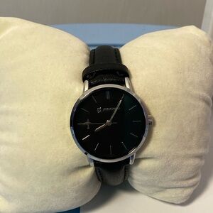 Boeing Quartz Watch w/ Airplane Seconds Hand – Black Dial, Japan Movt